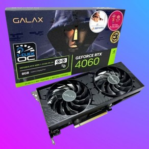 갤럭시 갤럭시 GALAX 지포스 RTX 4060 2X OC V2 D6 8GB