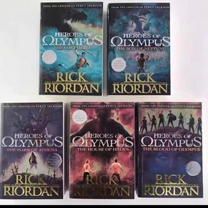 영어원서 Heoes of Olympus 5권세트 퍼시잭슨 시즌2 AR4점후반대