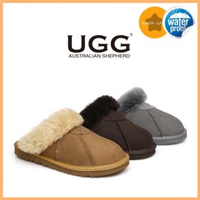 UGG 정품 어그 AS 남여 남녀 남자 여자 남성 여성 공용 유니섹스 로버트 어그 양털 슬리퍼 퍼안감 겨울 털 슈즈 방한 신발 방한화 털신 털단화 3컬러 알지알지몰