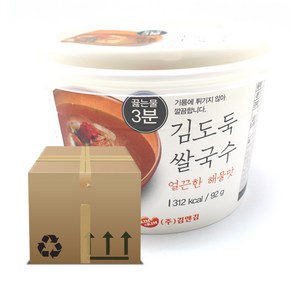 [김앤김] 김도둑쌀국수(해물맛) box(92gx30), 상세 설명 참조, 92g