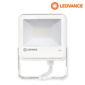 오스람 LED 투광기 20W 30W 50W 방수 실외등 옥외등 간판조명 투광등, 화이트바디 오스람 LED 투광기 20W 전구색(노란빛)