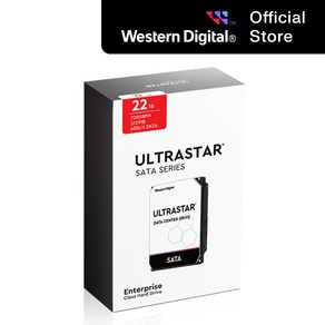 [WD대리점] WD Ultasta DC HC570 WUH722222ALE6L4 22TB 1PACK 패키지 SATA3 워런티 3년