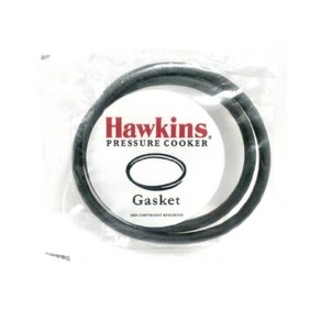 Hawkins Gasket for 1.5-Liter Pressure Cooker Small Black 1.5리터 압력솥용 Hawkins 개스킷 소형 검정색