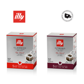 illy 일리 드립백 드립커피 5개입 드립백커피