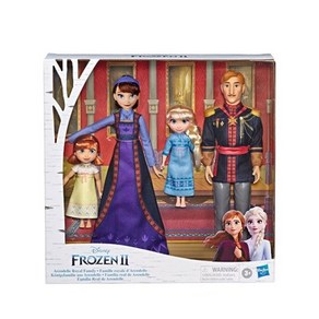 디즈니 겨울왕국2 엘사와안나 가족인형세트 로얄패밀리 / Disney Fozen2 Aendelle Royal Family Doll Set, 1개