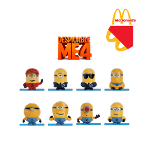 [Mcdonald's] 미니언즈 4 굿즈 슈퍼배드4 맥도날드 해피밀 장난감 피규어 10종 세트 개별구매 가능 Despicable Me 4 Mcdonald's Happy Meal