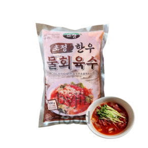 초정 한우물회육수, 400g, 1개