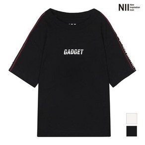 NII 아동 레터링띠 티셔츠 2NNKARUF7126