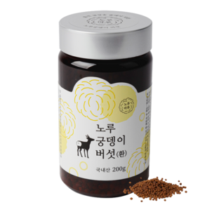 국산 노루궁뎅이버섯 환 200g