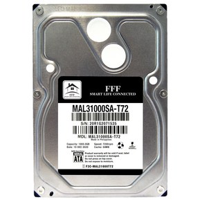 마샬 3.5인치 하드디스크 1테라 7200RPM HDD 1TB, MAL31000SA-T72