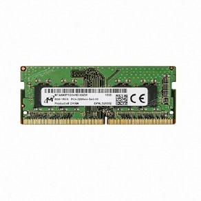 마이크론 DDR4 8GB PC4-25600 CL22 노트북용 메모리 대원CTS, 선택하세요, 1개