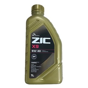 ZIC X9 5W40 1L 가솔린 합성엔진오일 지크X9 3. 존슨 오일세정제946ml *, 1개, 946ml