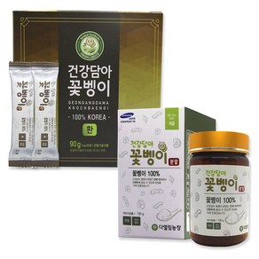 고함량 단백질 건강담아 꽃벵이 환/과립/분말 굼벵이, 1개, 90g, 90g