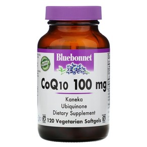 Bluebonnet Nutition CoQ10 100 mg 120 Vegetaian Softgels, 1개, 120정