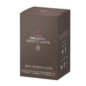 할리스 리얼 벨지안 초코라떼 분말스틱, 30g, 20개입, 6개