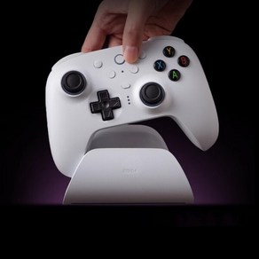 [청이스토어] 팔비또 8bitdo 얼티메이트2 무선 컨트롤러 PC버전 게임패드 2세대 TMR트리거 충전독포함 예약판매 (3월중순 순착배송예정), 퍼플, 본품