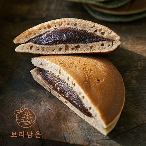 보리담은 찰보리빵 28gX100개 (단팥 60개+쑥 40개), 28g, 1개