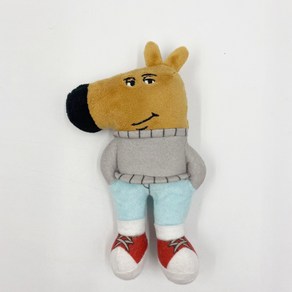 칠가이 인형 chill guy 밈 캐릭터 16cm, 1개, 갈색, 160mm