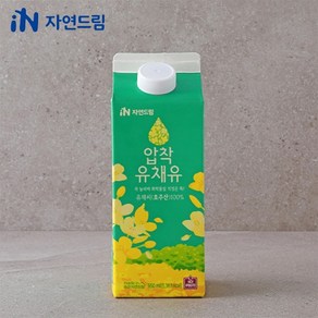 (공식) 자연드림 압착유채유 650ml (친환경유기농)