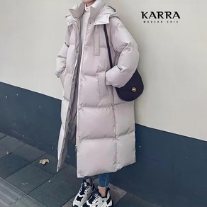 카라 KARRA 88까지 스퀘어포켓후드패딩 A3F18160