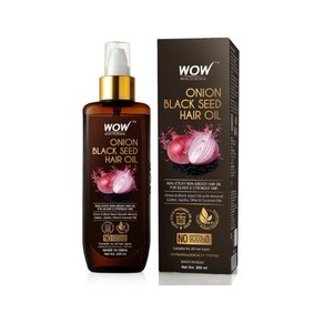 와우 스킨 사이언스 어니언 블랙시드 헤어오일 200ml 탈모방지 모근강화 WOW Skin Science Onion Black Seed Hai Oil, 1개