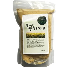 삼정 생 미강가루 3팩 + 서비스 250g 1팩, 3개, 600g