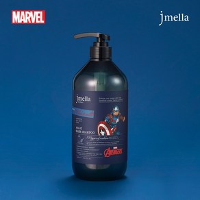 제이멜라 마블 캡틴아메리카 우드 앤 솔트 헤어 퍼퓸 샴푸 1000ml, 1개, 1L, 1개