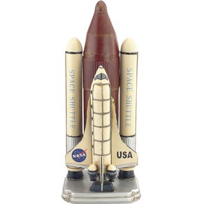 NASA 우주왕복선 로켓 모형, 14*11*33cm, 1개