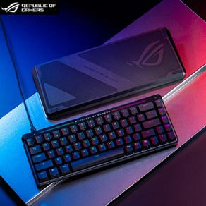 [성의] ROG ACE HFX 유선 8K 마그네틱축 게이밍 키보드 마도사시리즈 RT지원 65%배열 RGB 가스켓 구조 래피드 트리거 키보드