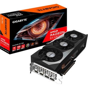 그래픽카드 게이밍 기가바이트 AMD 라데온 RX 6800 XT OC 16G 그래픽 카드 16GB GDDR6 메모리 RDNA 2 HDMI 2.1 WINDFORCE 3X 냉각 시스, 1개