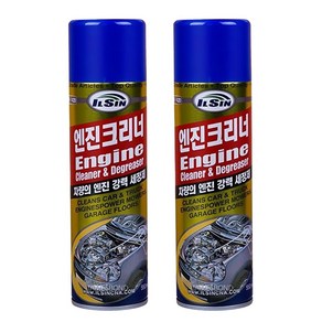 일신 엔진 크리너 클리너 청소 세정, 투명, 2개, 550ml