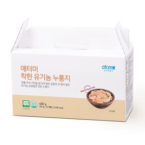 애터미 오롯 착한 누룽지 12개입, 12개, 1개, 600g