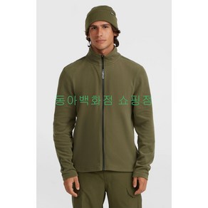 오닐 ONEILL 미국 직 수입 정품 이런 원단 한국 없다. 진정한 고 퀄리티 끝판왕 기본 일자 노멀핏 간절기 겨울 이너웨어 남성 남자 기본 플리스 자켓 카키 OMTHNI421