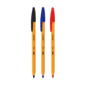 BIC 빅 오렌지볼펜 0.7mm 12개/타스