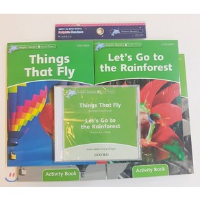 Oxfod Univesity Pess Dolphin Reades 16 Things That Fly / Lets Go to The Rainfoest (SB+AB+CD)