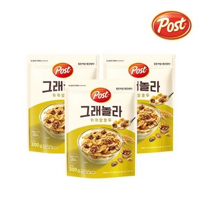 [포스트] 그래놀라 카카오호두 300gx3개, 300g, 3개