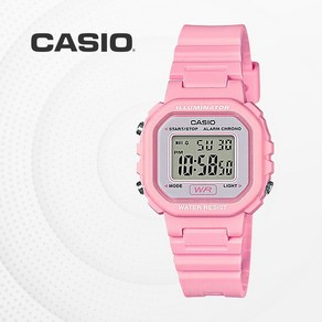 [CASIO] 카시오 LA-20WH-4A1 여성 우레탄밴드 디지털 시계