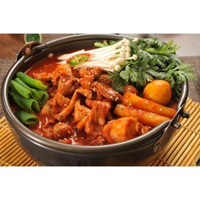 봉이닭짱 닭내장탕 700g(2 3인분) 내장 전골 곱창 알집 알탕 찌게 국물 간편식 밀키트 야식, 1개, 상세페이지 참조, 700g