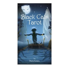 정품 블랙캣 타로카드 한글매뉴얼 주머니제공 Black Cats Taot, 1개