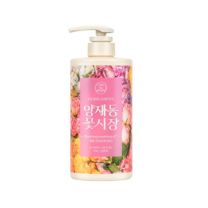 온더바디 플로럴 가든 퍼퓸 약산성 바디로션 양재동 꽃시장향, 1개, 730ml