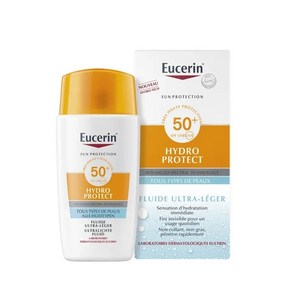 EUCERIN 프랑스 정품 유세린 하이드로 프로텍트 SPF50+ 울트라 레제르 선 플루이드 50ml, 1개