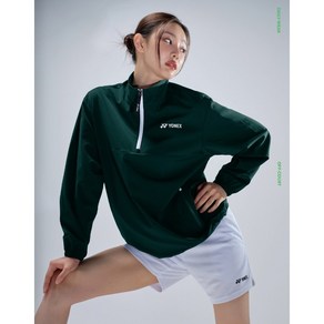 요넥스 바람막이 2023FW 233JJ001U DARK GREEN 남여공용 오버핏 아노락 바람막이 자켓 점퍼 오남스포츠