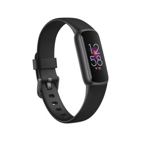 Fitbit 핏빗 럭스 스마트워치 피트니스밴드, A 블랙/그라파이트