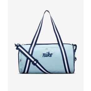 [국내정품] NIKE 나이키 크로스백 더블백 헤리티지 레트로 더플백 13L - 글레이셔 블루 DR6261-474 매장판, FREE, 1개