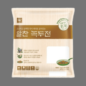 사옹원 알찬 녹두전 1kg, 1개