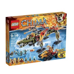 [ LEGO ] Chima 70227 King Cominus의 Rescue Building Kit의 LEGO 전설, One Colo_One Size, 1개