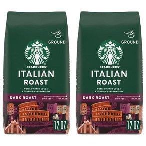 스타벅스 이탈리안 로스트 그라운드 커피 Starbucks Italian Roast Ground Coffee Dark