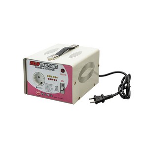 한일테크 2KVA 링코아 승압 변압기 110V-220V HT-2000UR 한국220V전기제품을 미국캐나다일본110V국가 해외출국 해외이민해서 사용