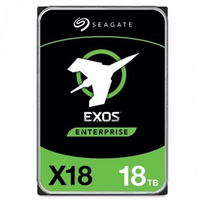 [SEAGATE] EXOS HDD 3.5 SAS X18 18TB ST18000NM004J (3.5HDD/ SAS/ 7200pm/ 256MB/ PMR), Seagate Exos X18