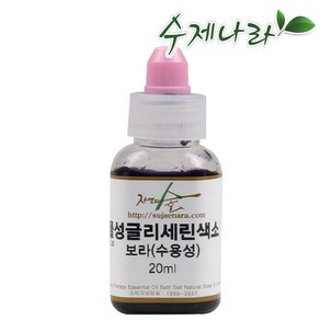 자연의숲 글리세린 수용성 색소 20ml, 보라, 1개